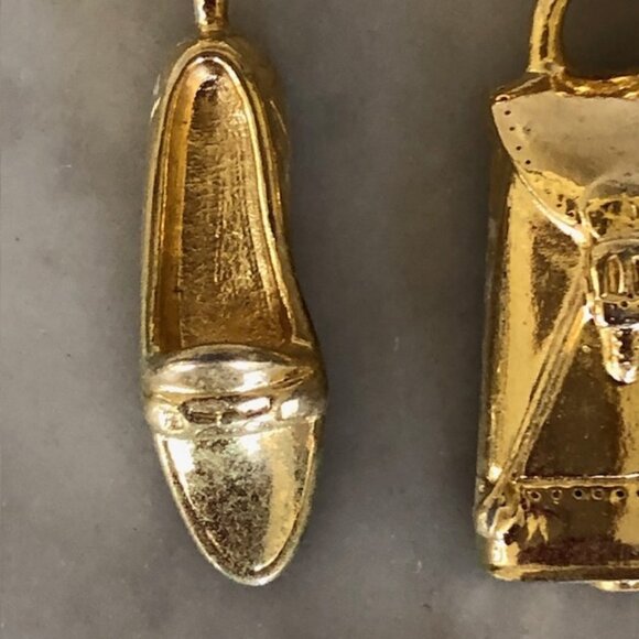 ETIENNE AIGNER Boot, Saddle Bag, Loafer, Bit Brooch/PinGold Tone Vintage… - Picture 6 of 17